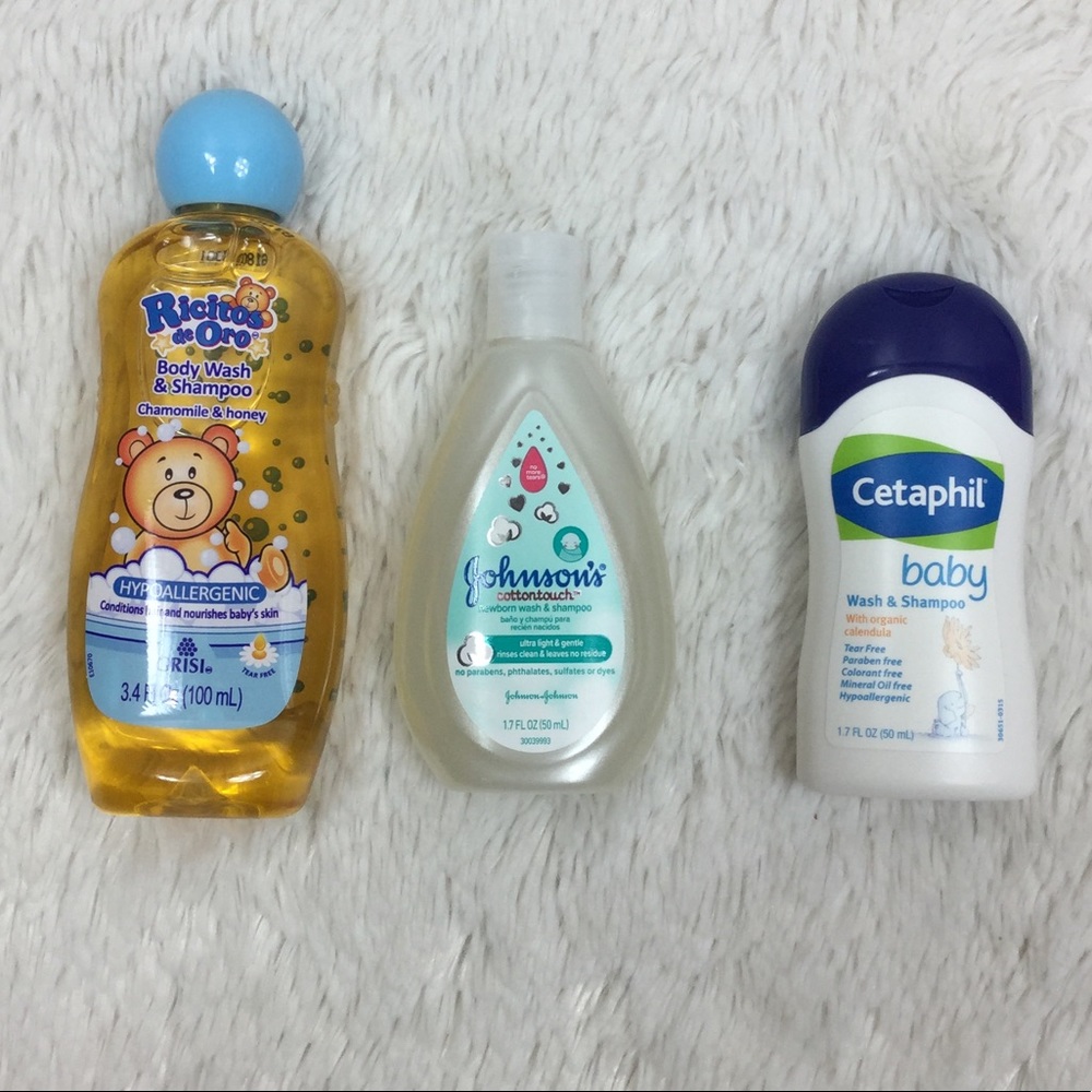 New bundle of baby shampoo